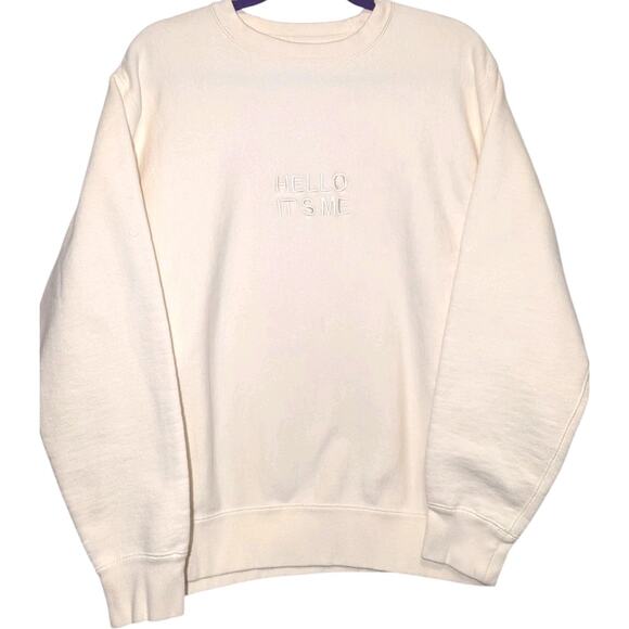 Adele Official Merch‚ Hello It's Me Sweatshirt, Women's Size M - Picture 1 of 6